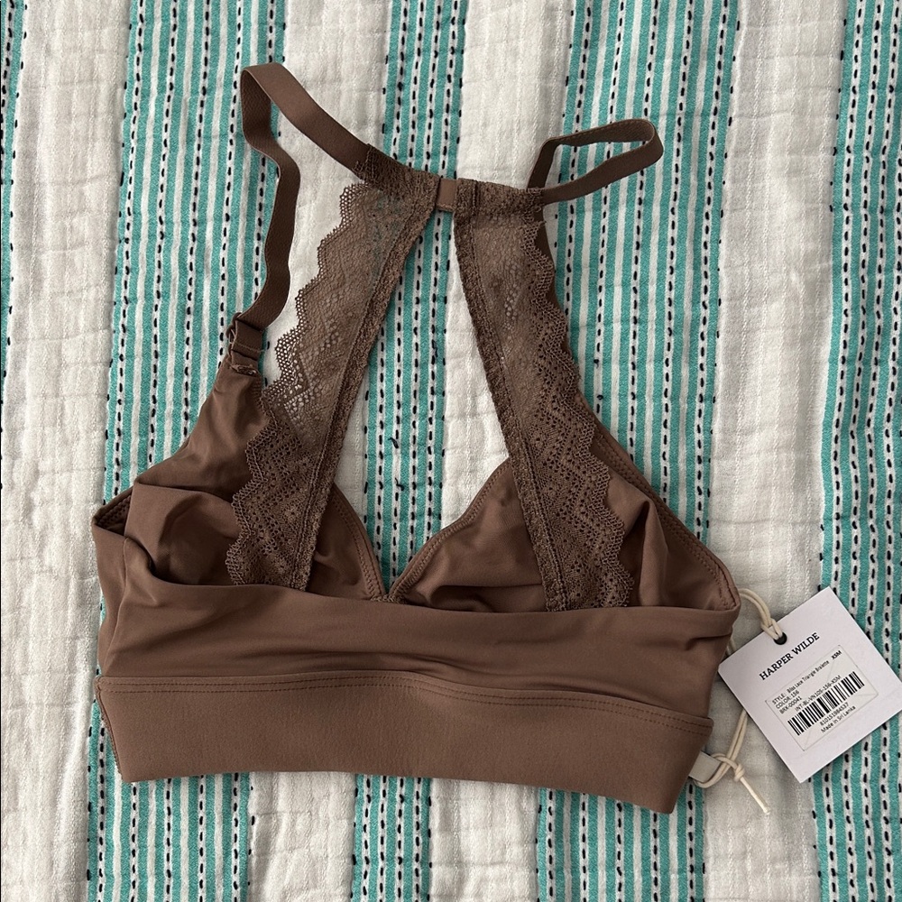 Harper Wilde Bliss Lace Triangle Bralette - Picture 7 of 9